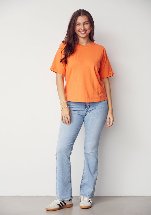 I SAY Lido Flare Jeans Pants 674 Light Denim