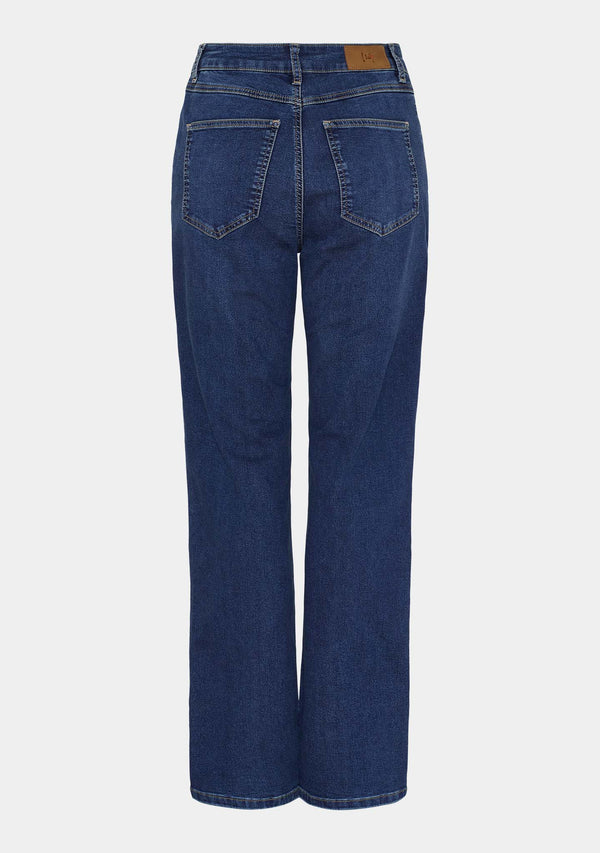 I SAY Lido Straight Jeans Pants 633 Basic Denim Wash