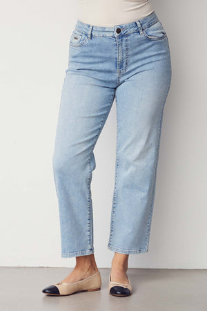 I SAY Lido Straight Jeans Pants 674 Light Denim