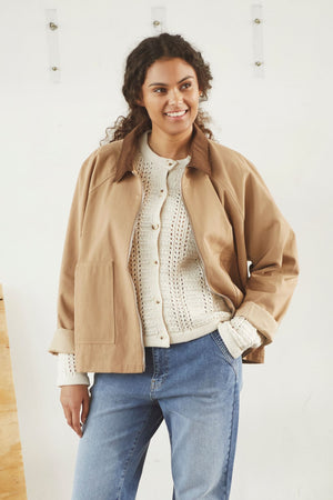 I SAY Lili Jacket Outerwear 102 Camel