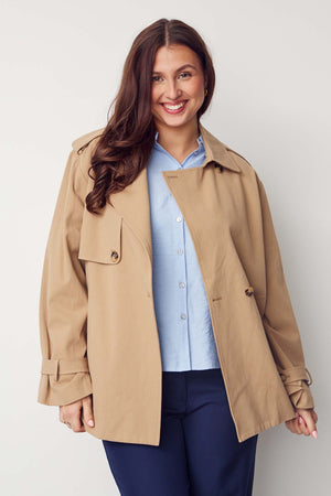 I SAY Lili Trenchcoat Outerwear 102 Camel