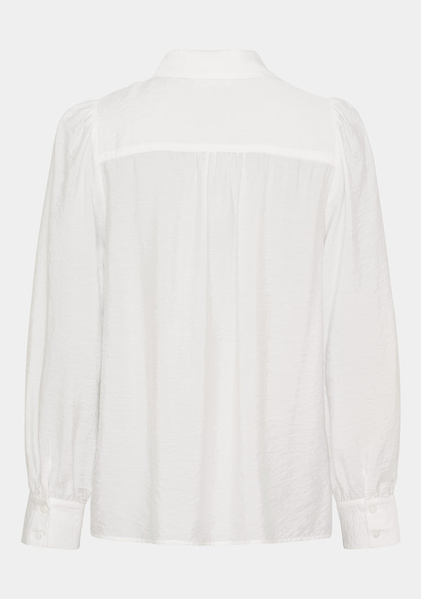 I SAY Lotus Shirt Shirts 101 Broken White