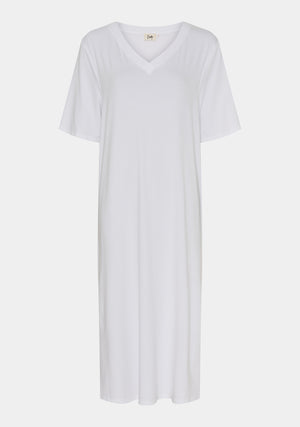 I SAY Louis Long Dress Dresses 100 White