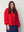 I SAY Lykke V-Neck Blouse Blouses 432 Fresh Red