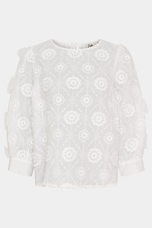 I SAY Maggi Blouse Blouses 100 White