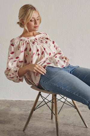 I SAY Manny Blouse Blouses 073 Romance