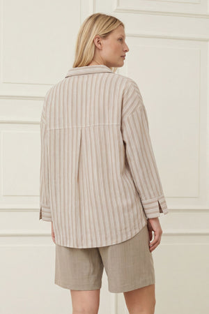 I SAY Mari Shirt Campaign K36 Sandy Stripe
