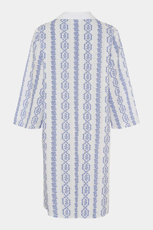 I SAY Mina Dress Dresses N33 Blue Flower Vine