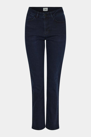 I SAY Monza Straight Jeans Pants 601 Blue/Black Wash