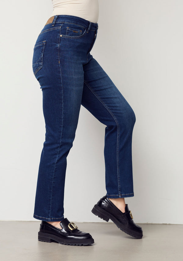 I SAY Monza Straight Jeans Pants 624 Monza Mid Denim