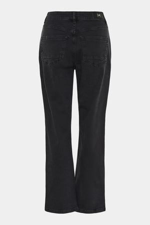 I SAY Monza Straight Jeans Pants K67 Black Denim Wash