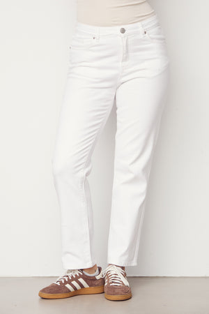 I SAY Monza Twill Pant Pants 100 White