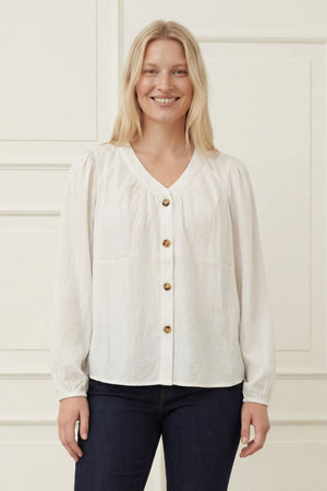 I SAY Nadja Shirt Shirts 101 Broken White