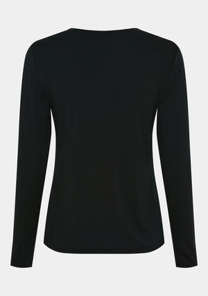 I SAY Nelly l/s T-shirt T-Shirts 900 Black