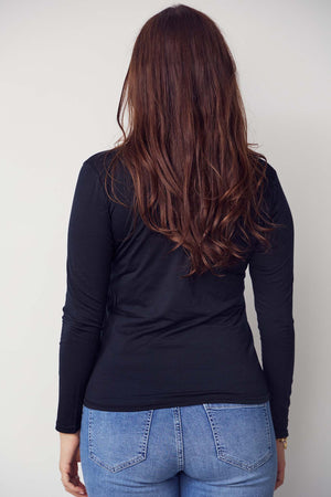 I SAY Nelly l/s T-shirt T-Shirts 900 Black