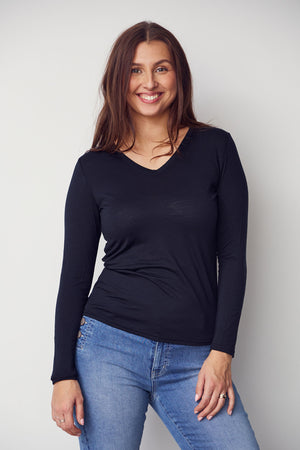 I SAY Nelly l/s T-shirt T-Shirts 900 Black