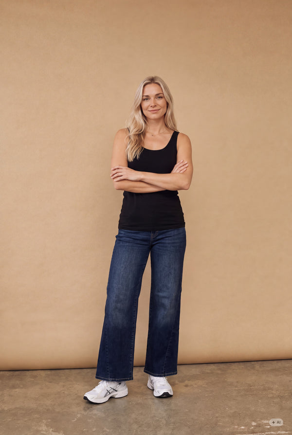 I SAY Nilla Tank Top Basics 900 Black