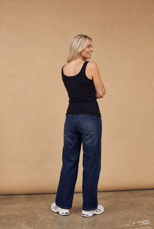 I SAY Nilla Tank Top Basics 900 Black