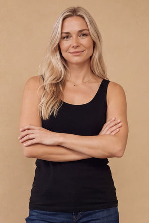 I SAY Nilla Tank Top Basics 900 Black