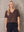 I SAY Nugga Basic V-Neck T-Shirt Basics 356 Dark brown