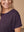 I SAY Nugga Viscose T-Shirt Basics 419 Aubergine