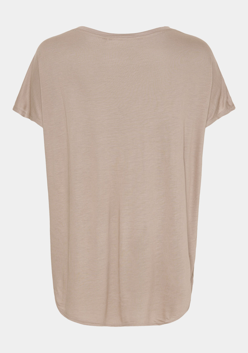 I SAY Nugga Viscose T-Shirt T-Shirts 117 Dark Sand