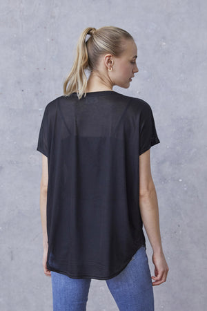 I SAY Nugga Viscose T-Shirt Basics 900 Black