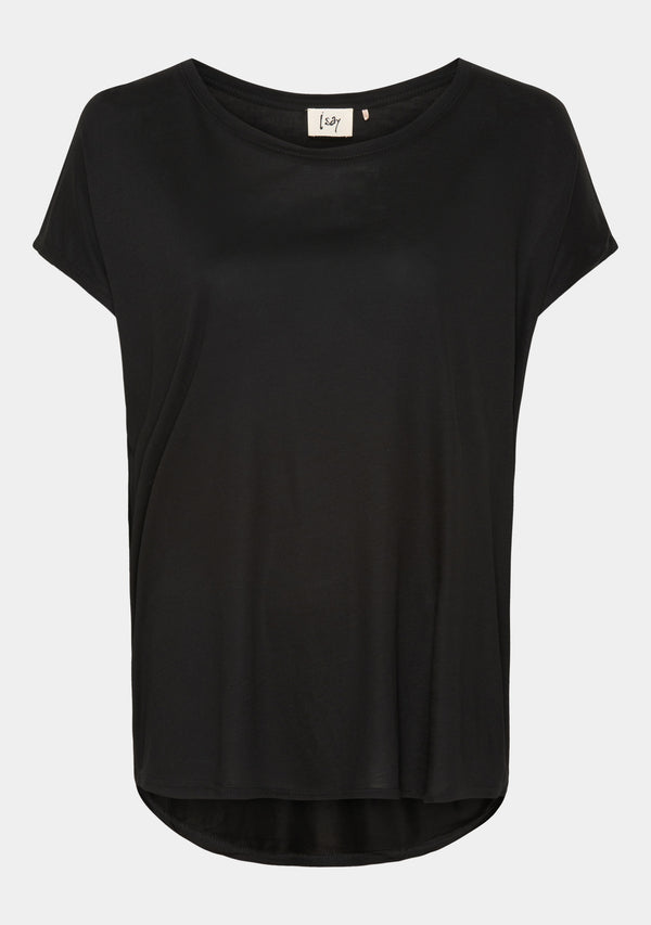 I SAY Nugga Viscose T-Shirt Basics 900 Black
