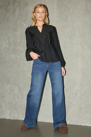 I SAY Ofia Blouse Blouses 900 Black