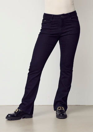 I SAY Parma Basic Jeans Pants 694 Dark Deep Denim