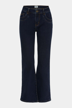 I SAY Parma Flare Jeans Pants 654 Blue Denim