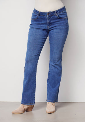 I SAY Parma New Jeans Pants 619 Parma Mid Denim