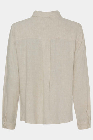 I SAY Pearl Basic Shirt Shirts 112 Sand