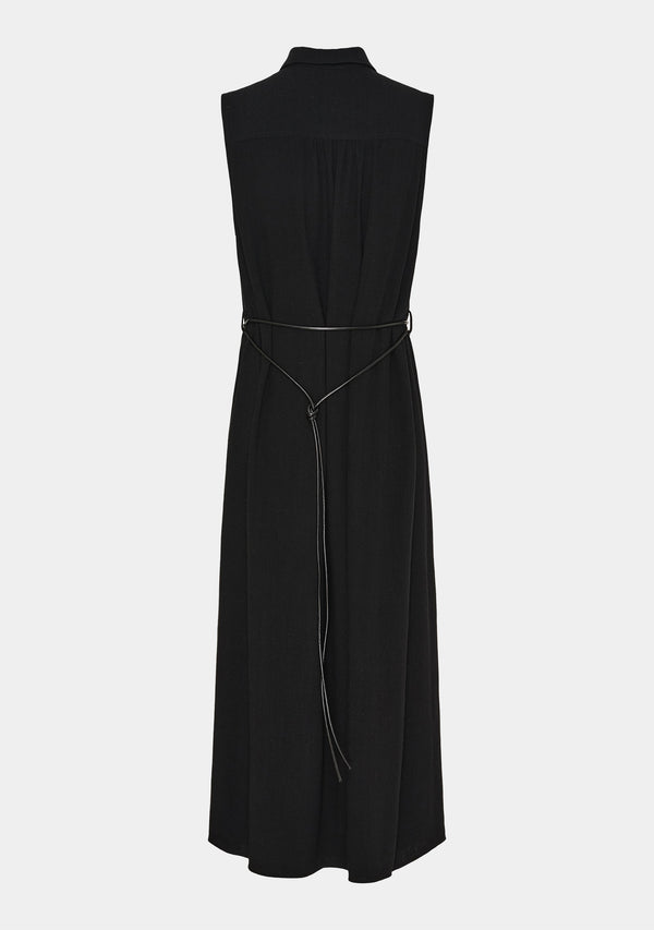 I SAY Pearl Belt Dress Dresses 900 Black