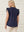 I SAY Pearl Flounce Top Tops 640 Navy