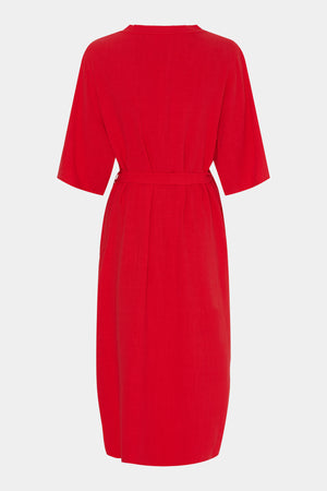 I SAY Pearl Straight Dress Dresses 451 Crispy Red