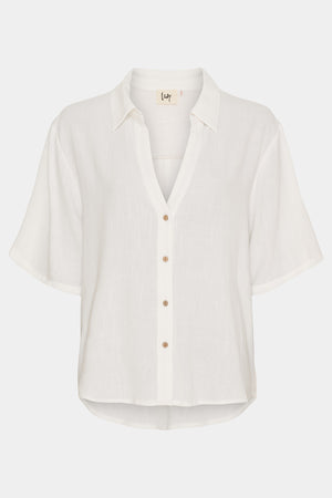 I SAY Pearl s/s Shirt Shirts 101 Broken White