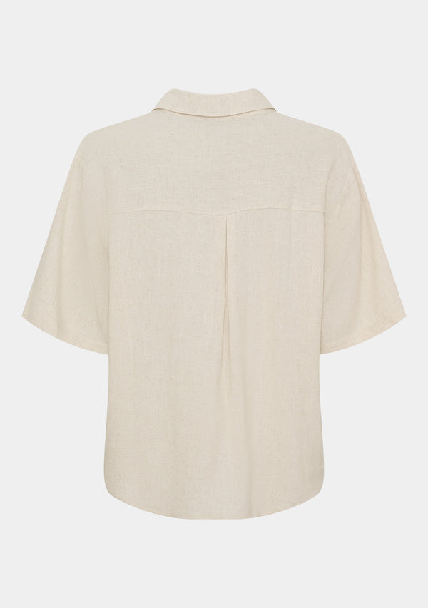 I SAY Pearl s/s Shirt Shirts 112 Sand