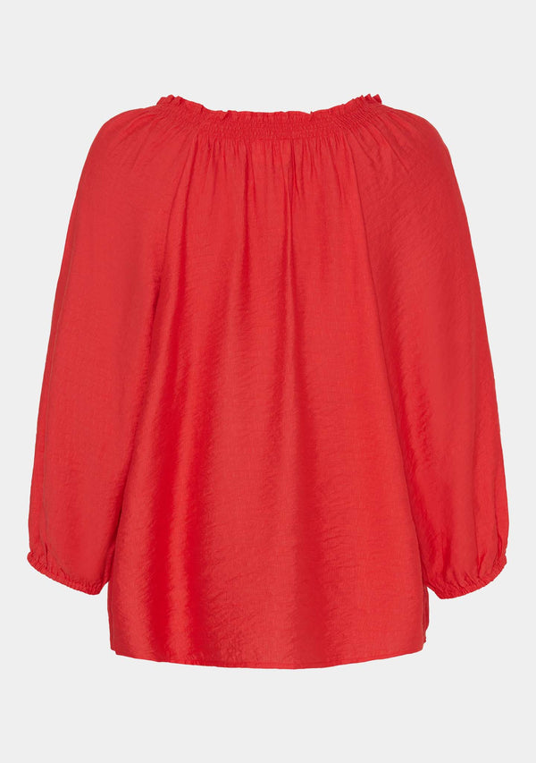 I SAY Poline New Blouse Blouses 451 Crispy Red