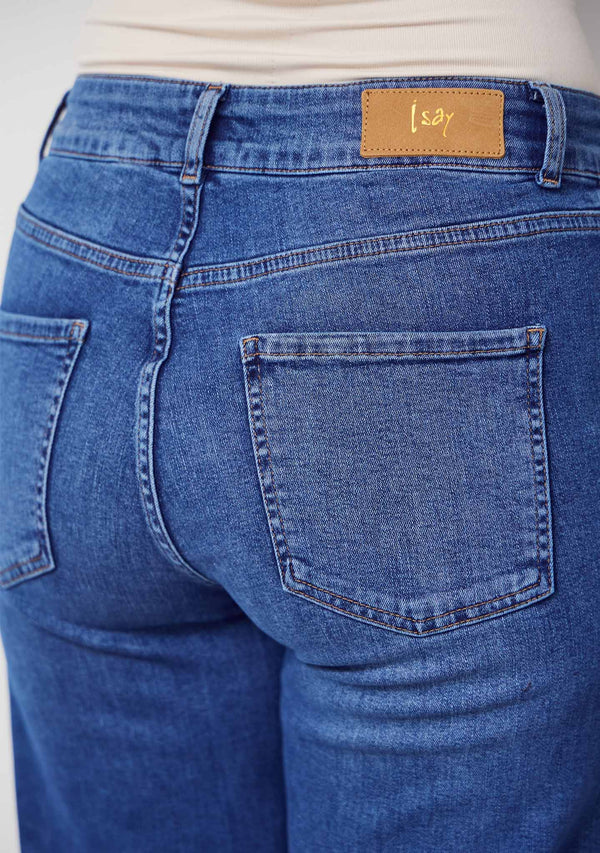 I SAY Portofino Wide Jeans Pants M88 Classic Wash