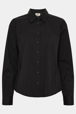I SAY Sigga Basic Shirt Shirts 900 Black