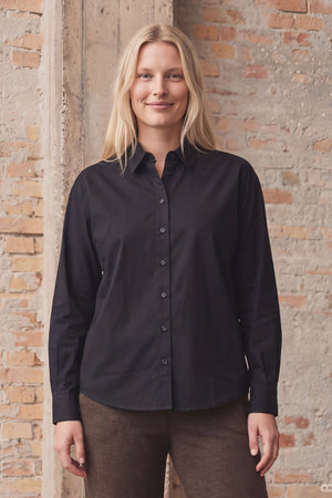 I SAY Sigga Basic Shirt Shirts 900 Black