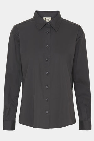 I SAY Sigga Basic Shirt Shirts 911 Grey