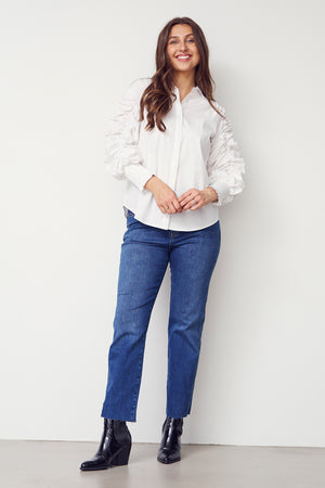 I SAY Sigga Deco Shirt Shirts 100 White