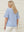 I SAY Sigga Flounce Blouse Blouses N38 Light Blue/White Stripe