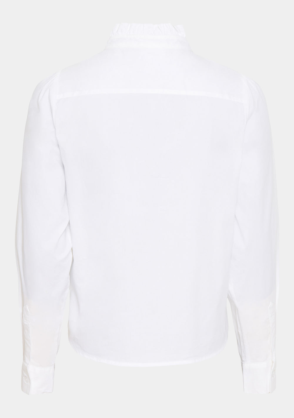 I SAY Sigga Flounce Shirt Shirts 100 White