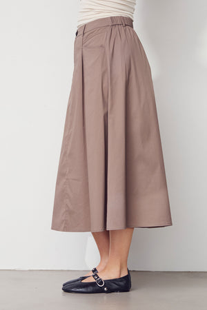 I SAY Sigga Long Skirt Skirts 971 Mole