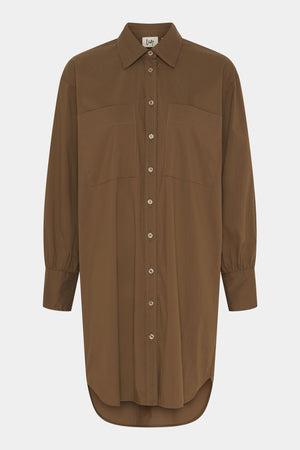 I SAY Sigga Oversize Shirt Shirts 391 Cafe Latte