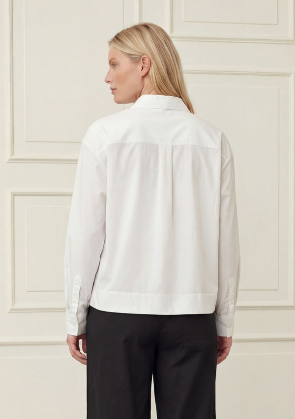 I SAY Sigga Shirt Jacket Shirts 100 White