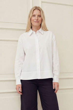 I SAY Sigga Shirt Jacket Shirts 100 White